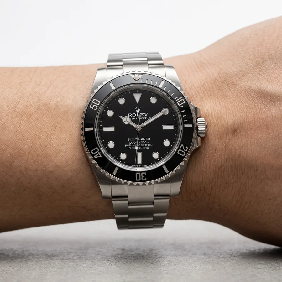 Same watch in a lifestyle scene worn on wrist with natural lighting